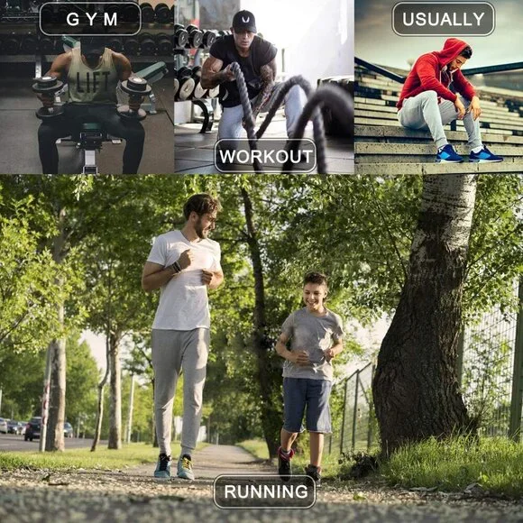 Men's Slim Joggers Gym Workout Pants,Sport Training Tapered Sweatpants,Casual At - Picture 6 of 6